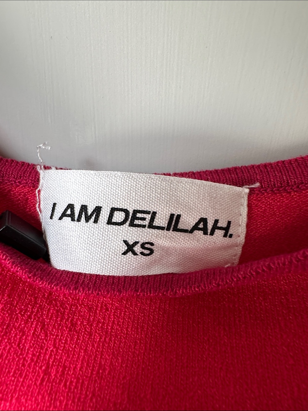 Delilah Wear Bright Hot Pink Mini Slip Dress - Picture 2 of 6